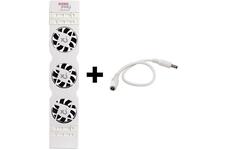 Nexxt Ezeefox Radiatorventilator Uitbreidingsset - Wit